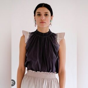 Sea New York Zelda Flutter Top Size 2 NWT